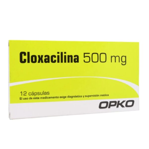 CLOXACILINA 500MG 12 CAP.