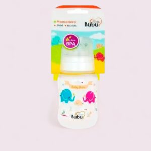 BUBU MAMADERA BOCA ANCHA 240ML.