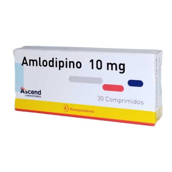 AMLODIPINO 10MG X 30 COM.