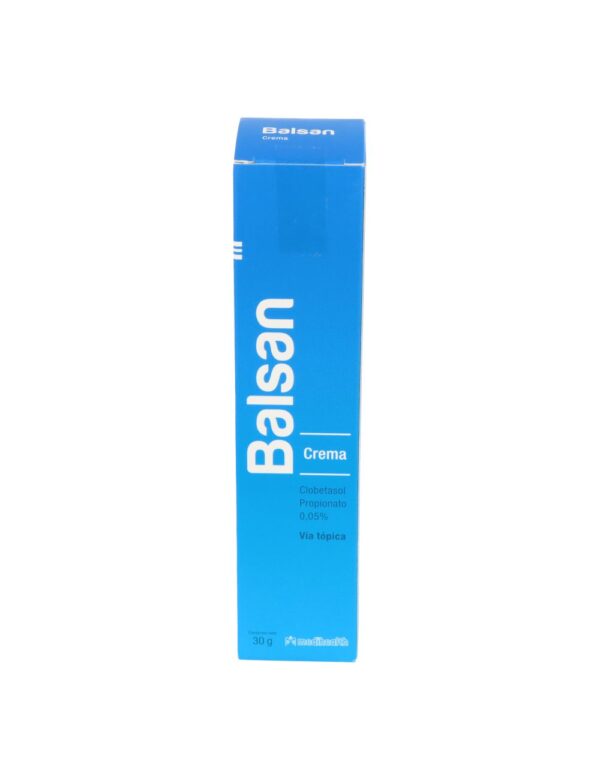 BALSAN CREMA TOPICA 0.05% X 30 G (CLOBETASOL)