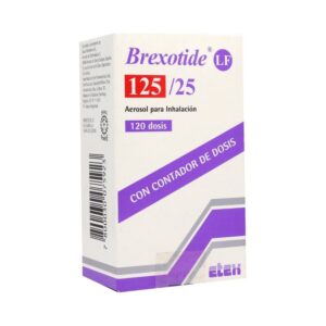 BREXOTIDE LF 125/25 120 DOSIS (SALMETEROL/FLUTICASONA) (ÑUÑOA)
