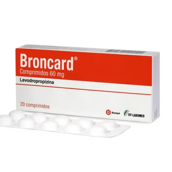 BRONCARD 60 MG X 20 COMP.