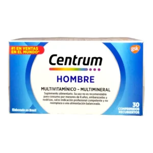 CENTRUM HOMBRE 30 COMP.