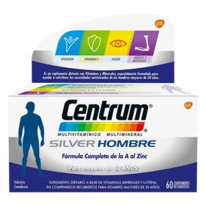CENTRUM SILVER HOMBRE 60 COMP.