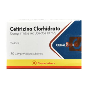 CETIRIZINA CLORHIDRATO 10MG X30 COMP.