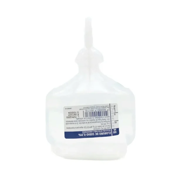CLORURO DE SODIO 0.9% SOL.INYECTABLE 100ML
