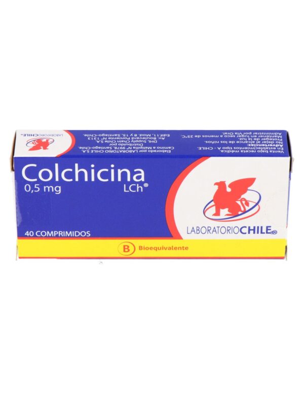 COLCHICINA 0,5MG X 40 COMPR