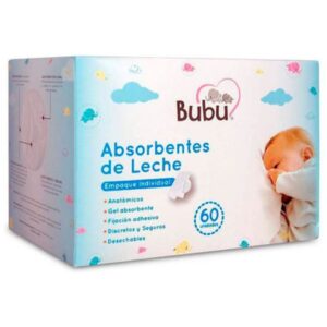 BUBU ABSORBENTES DE LECHE X 60 UND