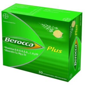 BEROCCA PLUS VITAMINAS Y MINERALES X 30 COM EFERVECENTES