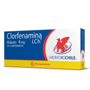 CLORFENAMINA 4MG 20 COMP.