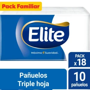 ELITE PAÑUELOS X 18UNID (PAQUETE)