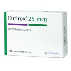 EUTIROX 25MCG 50 COMP. (LEVOTIROXINA)