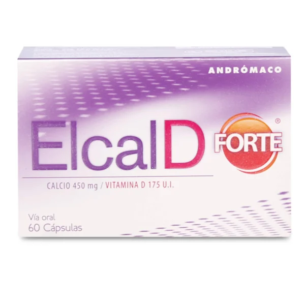 ELCAL D FORTE 450MG+175 X 60 CAP