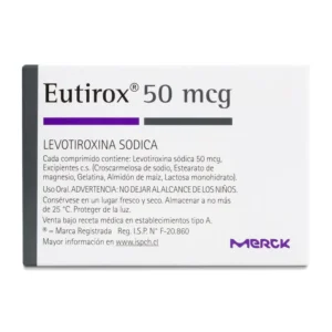 EUTIROX 50MCG 50 COMP. (LEVOTIROXINA)