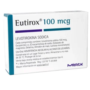 EUTIROX 100MCG 100 COMP. (LEVOTIROXINA)