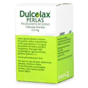 DULCOLAX PERLAS X 30 CAPS
