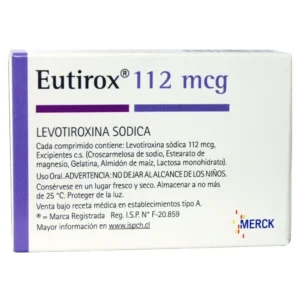 EUTIROX 112MCG 50 COMP. (LEVOTIROXINA)