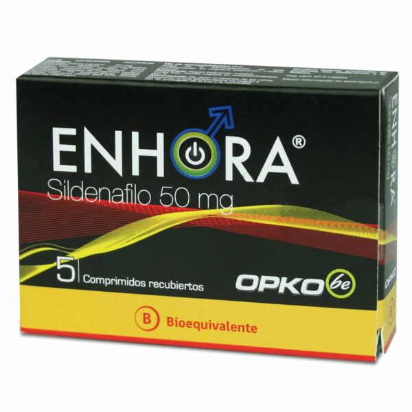 ENHORA 50MG 5 COMP. (SILDENAFIL)