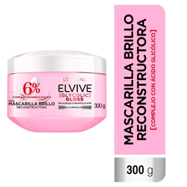 ELVIVE GLYCOLIC GLOSS CREMA PARA PEINAR 300ML