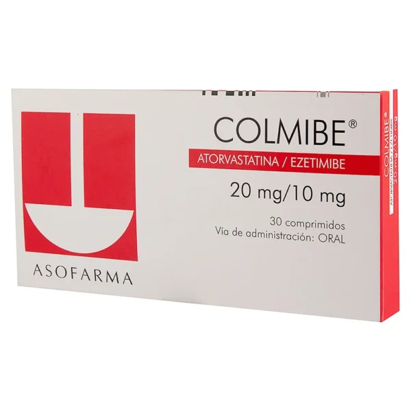 COLMIBE 20MG/10MG 30COM. (ATORVASTATINA/EZETIMIBA)