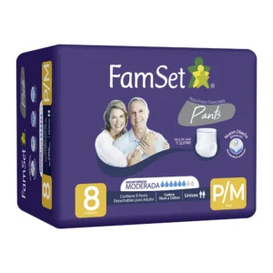F SET PANTS UNI P/M X8