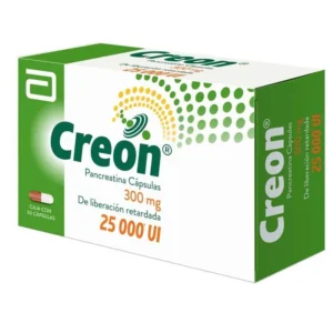 CREON 25000 X 50 CAPS (PANCREATINA)