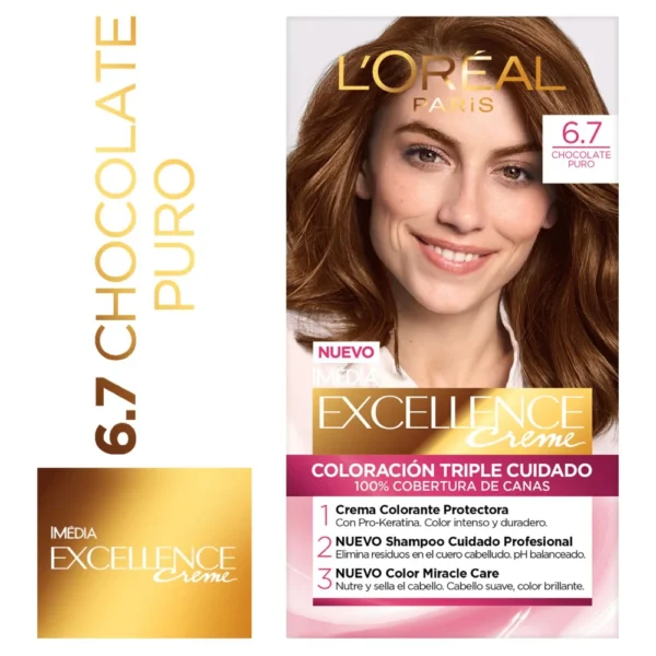 EXCELLENCE CR 6.7 CHOCOLATE  X 1 UND