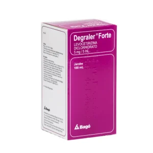 DEGRALER FORTE JARABE 5MG/5ML 100ML (LEVOCETIRIZINA)