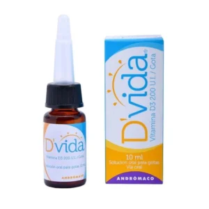 DVIDA D3 200U.I GOTAS ORALES 10ML