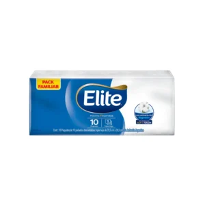 ELITE PAÑUELO AZUL TRIPLE HOJA X 10 U