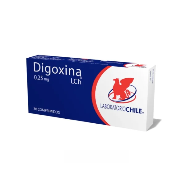DIGOXINA 0.25 MG X 30 COM