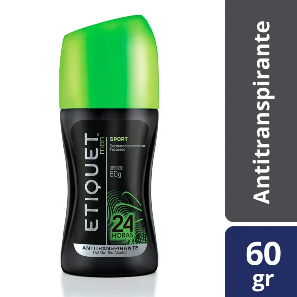 ETIQUET MEN ROLON  SPORT 24 HORAS
