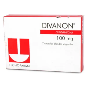 DIVANON 100MG 7 CAP. BLANDAS VAGINAL (CLINDAMICINA)