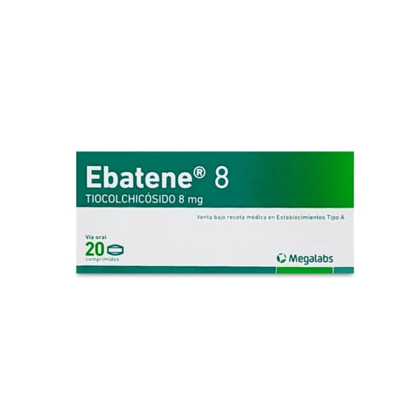 EBATENE 8MG 20 COMP. (TIOCOLCHICOSIDO)