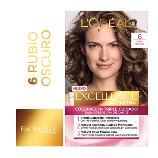 EXCELLENCE CR 6 RUBIO OSCURO X 1 UND