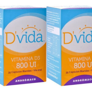 DVIDA (VITAMINA D3 800UI) X 35 CAPSULAS