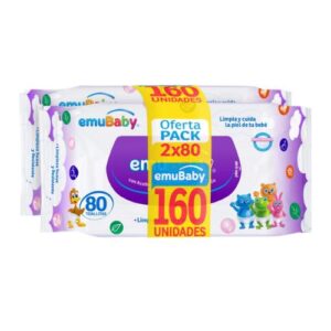 EMUBABY PACK TOALLAS HUMEDAS PACK