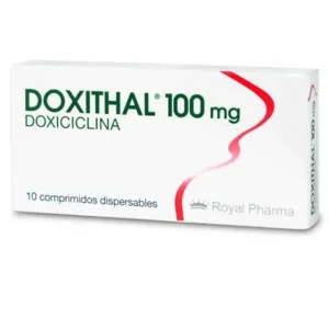 DOXITHAL 100MG 10 COMP. (DOXICICLINA)