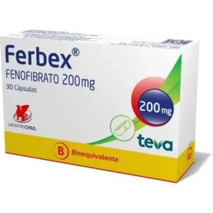 FERBEX 200MG 30 CAP. (FENOFIBRATO)
