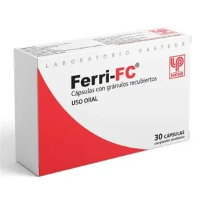 FERRI-FC 30 CAP. (HIERRO, B12, VIT C, ACIDO FOLICO)