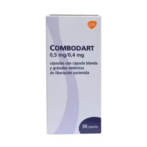COMBODART 0.5MG/0.4MG 30 CAP.(DUTASTERIDA/TAMSULOSINA)