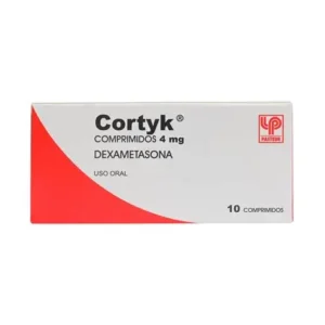 CORTYK 4MG X 10 COMPR (DEXAMETASONA)