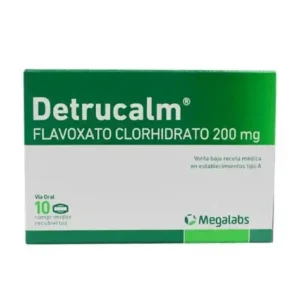 DETRUCALM 200MG 10 COMP. (FLAVOXATO)