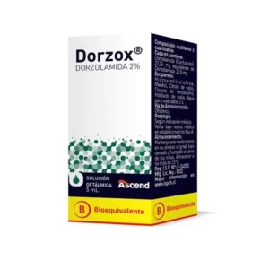DORZOX T SOL.OFTALMICA 5ML (DORZOLAMIDA)