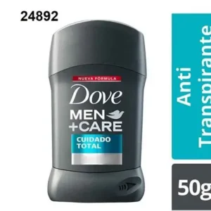 DOVE MEN BARRA CUIDADO TOTAL 72H 50GR