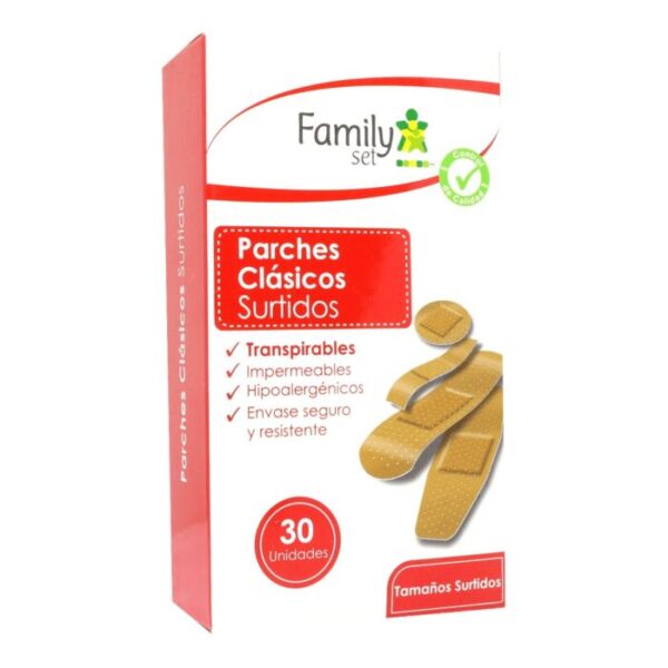 F.SET PARCHE CURITA CLASICO SURTIDO 30 UNI.