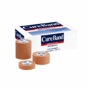 CUREBAND TELA MICROPOROSA PIEL 2 PULGADAS