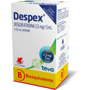DESPEX SOL.ORAL 2.5MG/5ML 120ML (DESLORATADINA)