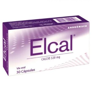 ELCAL 320 MG X 30CAPSULAS (CALCIO)