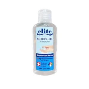 ELITE ALCOHOL GEL NEUTRO AL 70% 60 CC